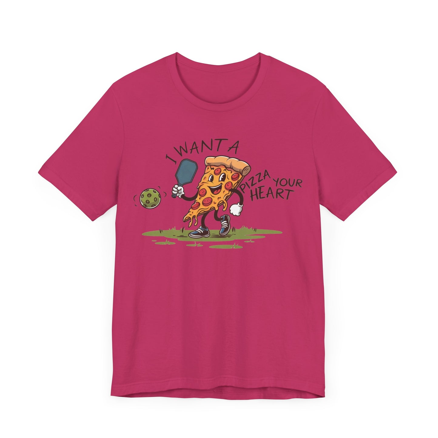 I Want a Pizza Your Heart Pickleball Shirt