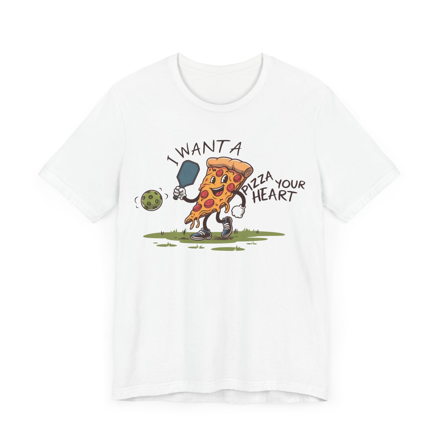 I Want a Pizza Your Heart Pickleball Shirt