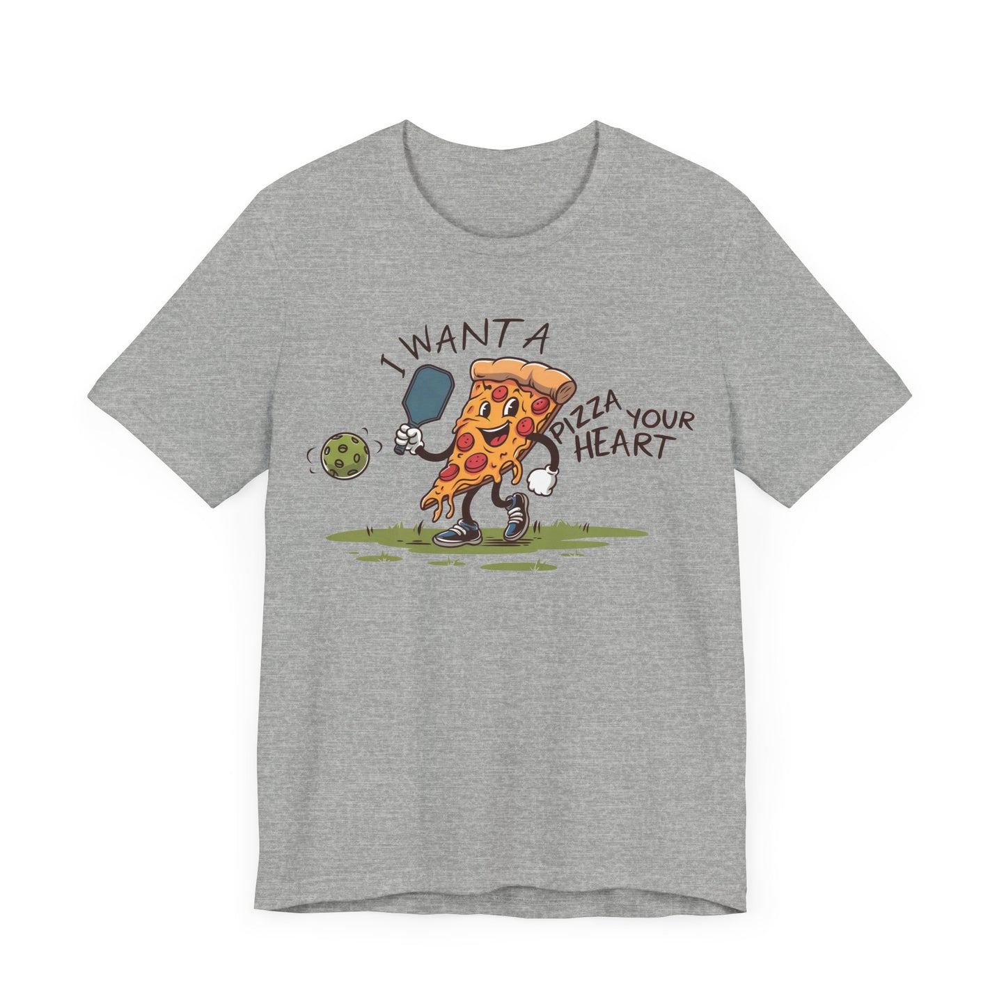 I Want a Pizza Your Heart Pickleball Shirt