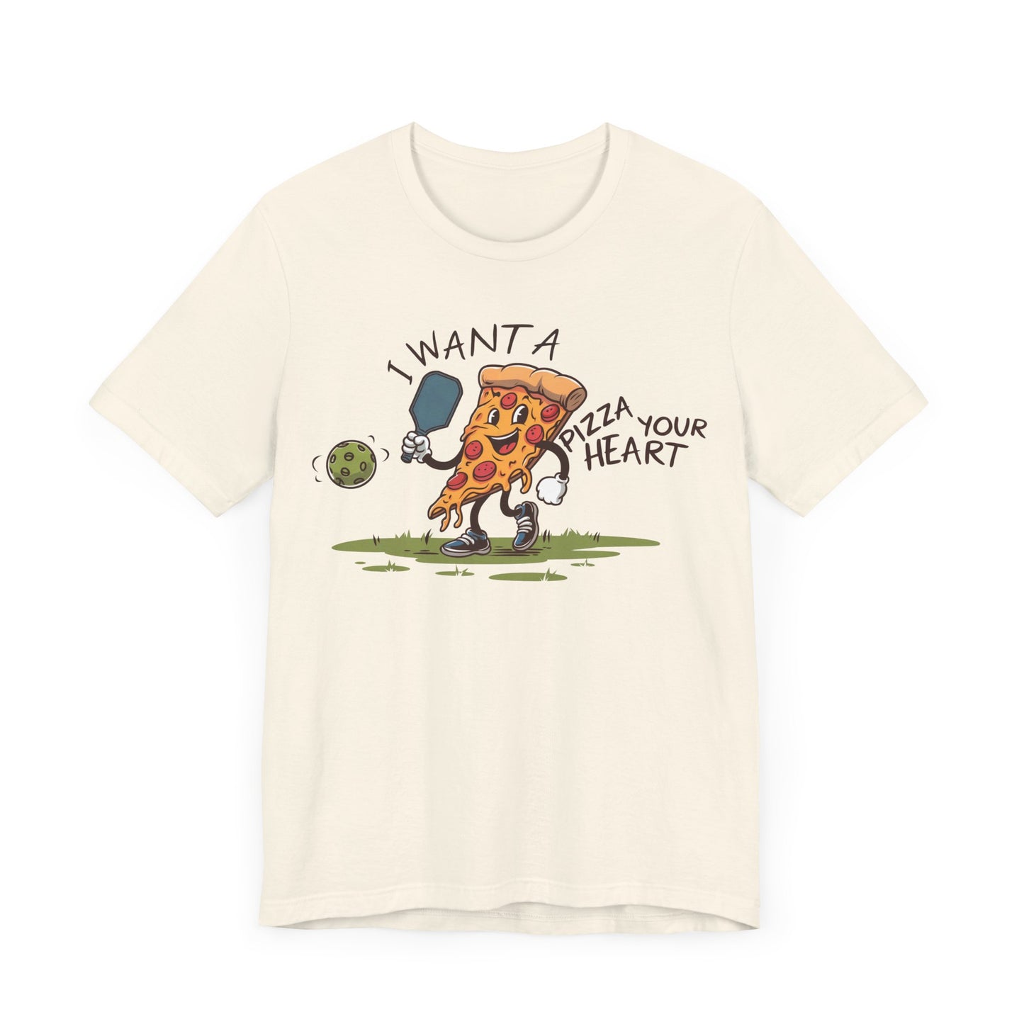 I Want a Pizza Your Heart Pickleball Shirt