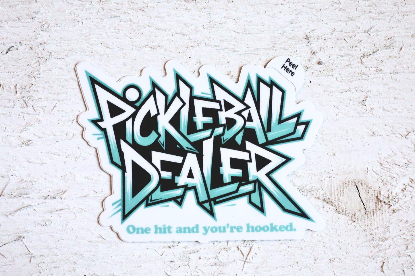 Pickleball Dealer Sticker Decal