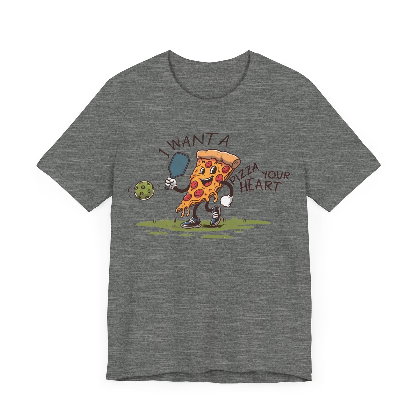 I Want a Pizza Your Heart Pickleball Shirt