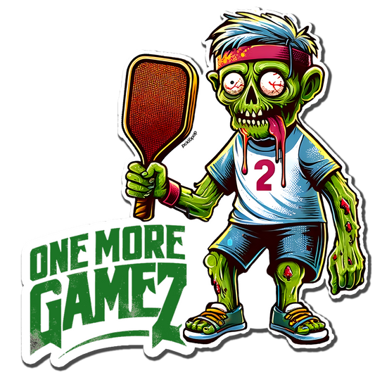 One More Gamez - Zombie Sticker